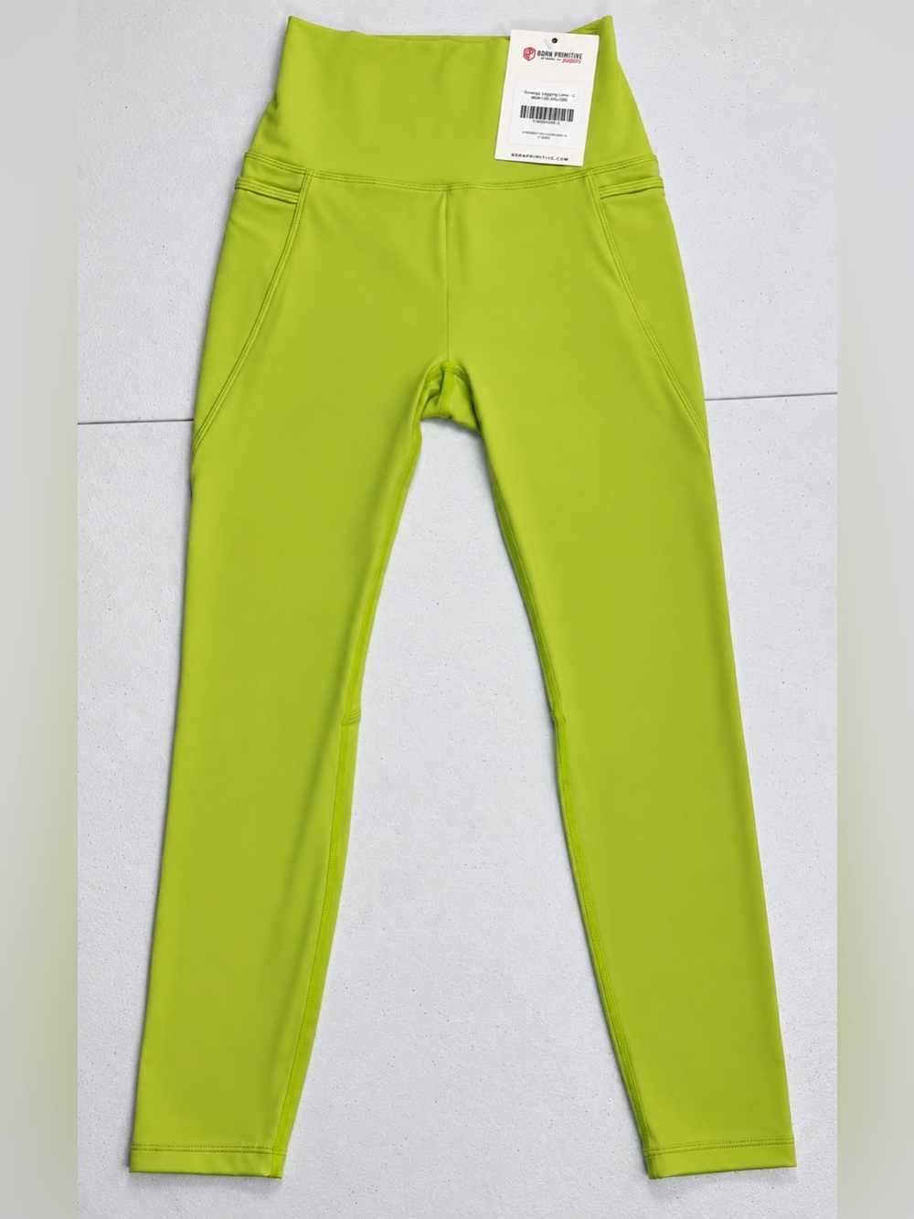 NWT Born Primitive Eccentric Legging Women’s Small 🍋‍🟩Lime sold out Discontinued